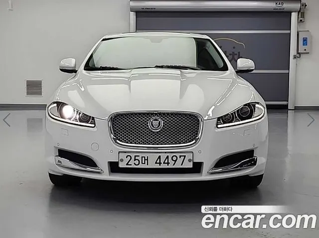 JAGUAR NEW XF 2013 — 83 100 км, белый, Корея — под ключ — фото 2