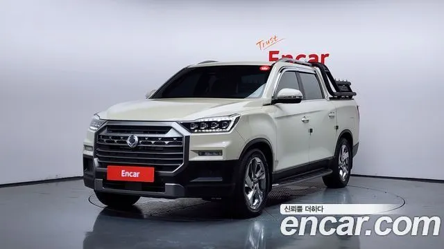 KGM REXTON SPORTS 2024 — 39 554 км, белый-перламутр, Корея — под ключ — фото 1