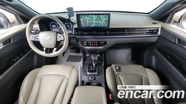 KGM REXTON SPORTS 2024 — 39 554 км, белый-перламутр, Корея — под ключ — фото 7