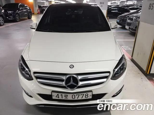 MERCEDES-BENZ B-CLASS W246 2016 — 44 000 км, белый, Корея — под ключ — фото 11