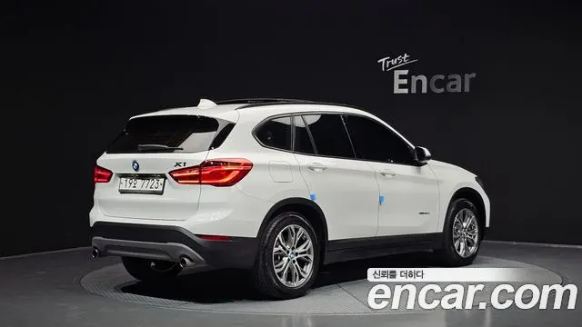 BMW X1 2016 — 109 654 км, белый, Корея — под ключ — фото 2