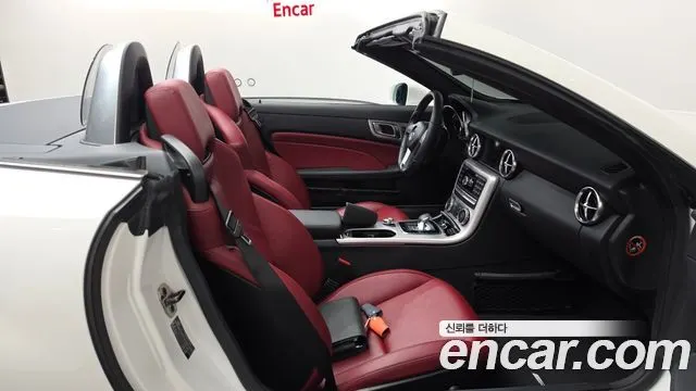 MERCEDES-BENZ SLK-CLASS 2016 — 9 916 км, белый, Корея — под ключ — фото 11