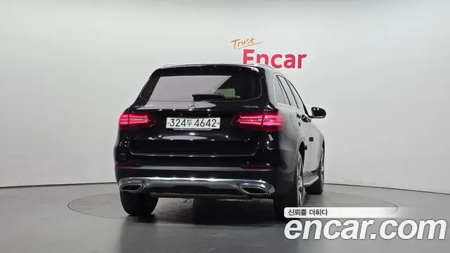 MERCEDES-BENZ GLC-CLASS X253 2019 — 105 651 км, чёрный, Корея — под ключ — фото 4