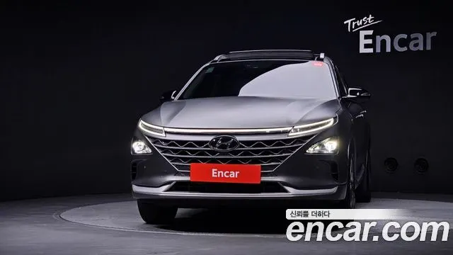 HYUNDAI NEXO 2023 — 45 366 км, серебристо-серый, Корея — под ключ — фото 3