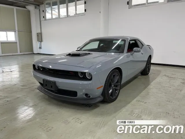 DODGE CHALLENGER 2021 — 53 000 км, серебристо-серый, Корея — под ключ — фото 1
