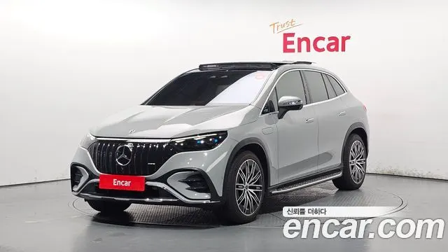 MERCEDES-BENZ EQE SUV X294 2023 — 71 516 км, серебристо-серый, Корея — под ключ — фото 12