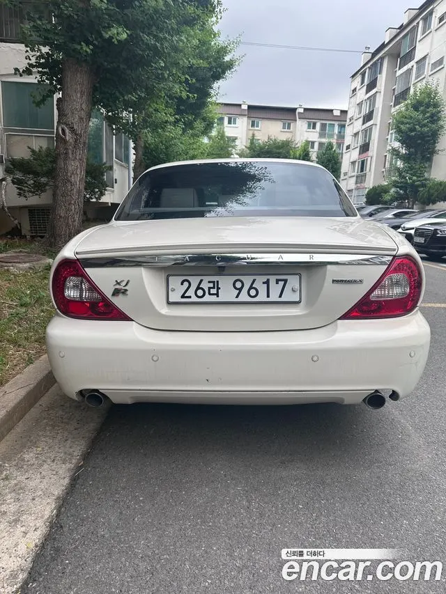 JAGUAR NEW XJ 2008 — 89 000 км, белый-перламутр, Корея — под ключ — фото 4
