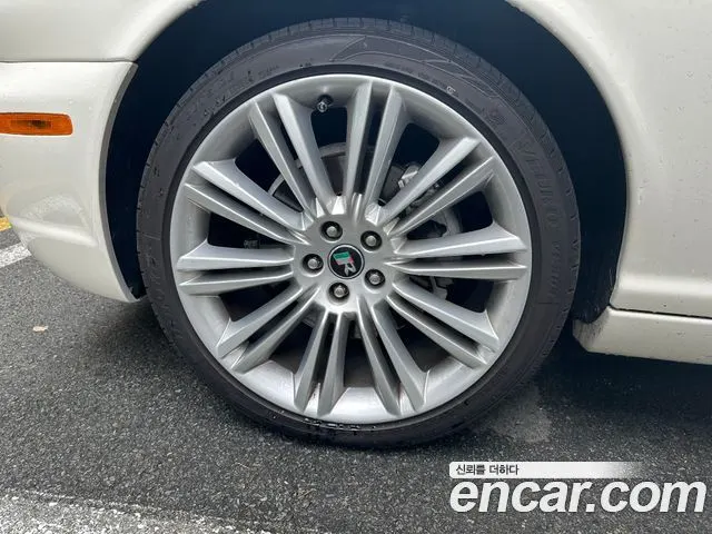 JAGUAR NEW XJ 2008 — 89 000 км, белый-перламутр, Корея — под ключ — фото 5