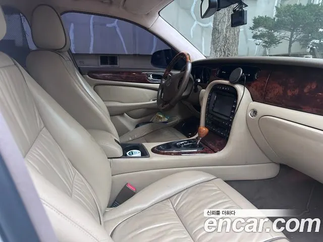 JAGUAR NEW XJ 2008 — 89 000 км, белый-перламутр, Корея — под ключ — фото 9