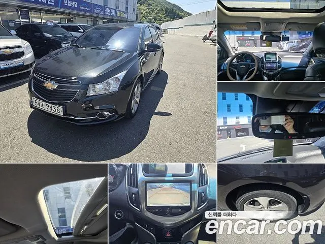 CHEVROLET CRUZE 5 2014 — 63 138 км, чёрный, Корея — под ключ — фото 1