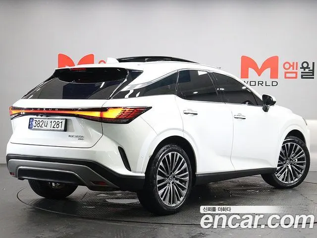 LEXUS RX350H 2025 — 33 621 км, белый, Корея — под ключ — фото 3