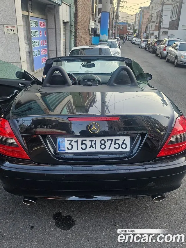 MERCEDES-BENZ SLK-CLASS 2007 — 127 900 км, чёрный, Корея — под ключ — фото 4