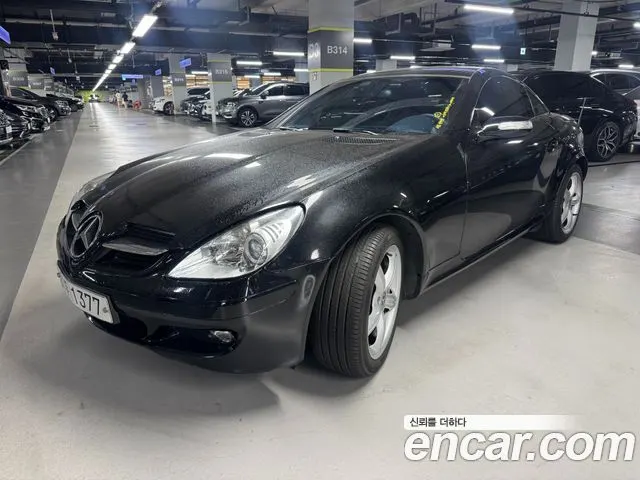 MERCEDES-BENZ SLK-CLASS 2005 — 142 637 км, чёрный, Корея — под ключ — фото 11