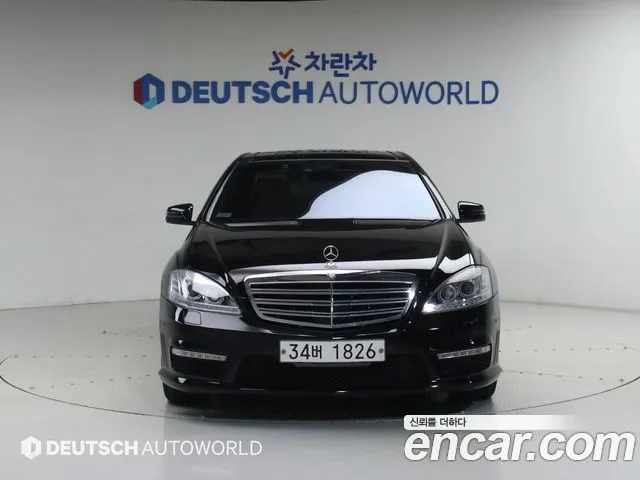 MERCEDES-BENZ S-CLASS W221 2008 — 75 000 км, чёрный, Корея — под ключ — фото 3