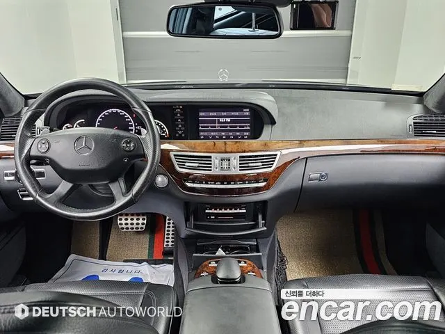MERCEDES-BENZ S-CLASS W221 2008 — 75 000 км, чёрный, Корея — под ключ — фото 7