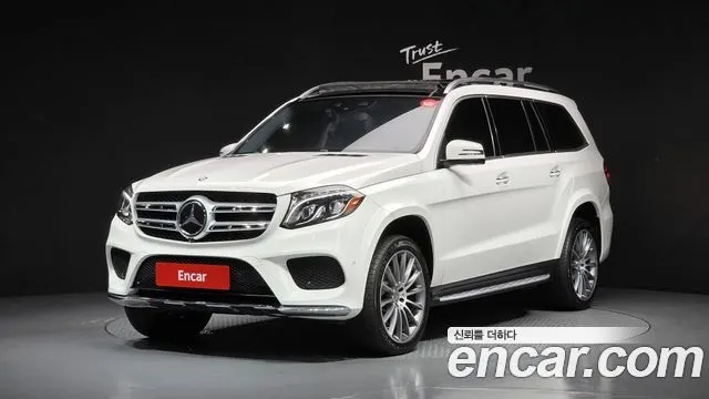 MERCEDES-BENZ GLS-CLASS X166 2017 — 122 300 км, белый, Корея — под ключ — фото 1