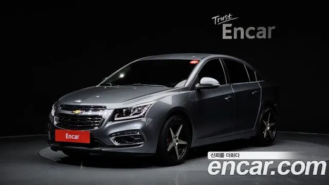 CHEVROLET AMAZING NEW CRUZE 2016 — 95 894 км, серый, Корея — под ключ — фото 1