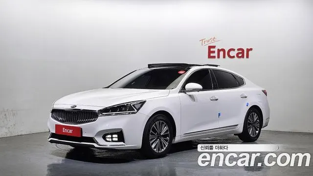 KIA K7 HYBRID 2018 — 67 587 км, белый, Корея — под ключ — фото 1