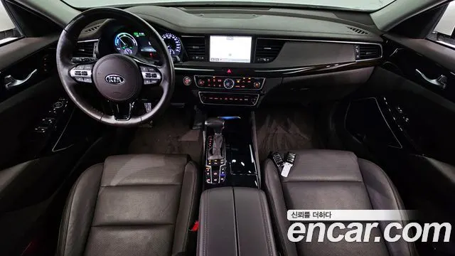 KIA K7 HYBRID 2018 — 67 587 км, белый, Корея — под ключ — фото 7