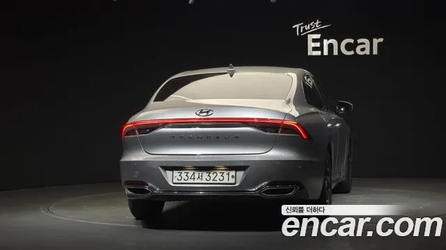 HYUNDAI GRANDEUR HYBRID 2020 — 71 932 км, серебристо-серый, Корея — под ключ — фото 4