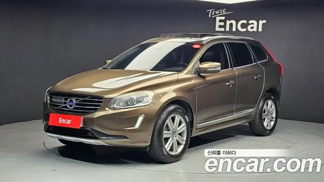 VOLVO XC60 2016 — 185 582 км, коричневый, Корея — под ключ — фото 1