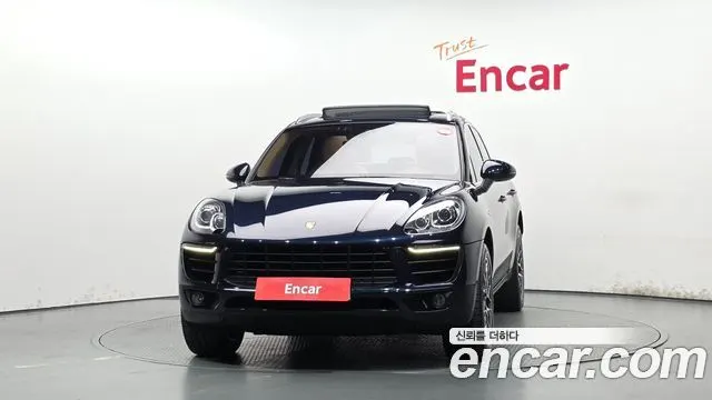 PORSCHE MACAN 2017 — 128 698 км, синий, Корея — под ключ — фото 3