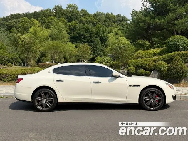 MASERATI QUATTROPORTE 2014 — 55 515 км, белый, Корея — под ключ — фото 4