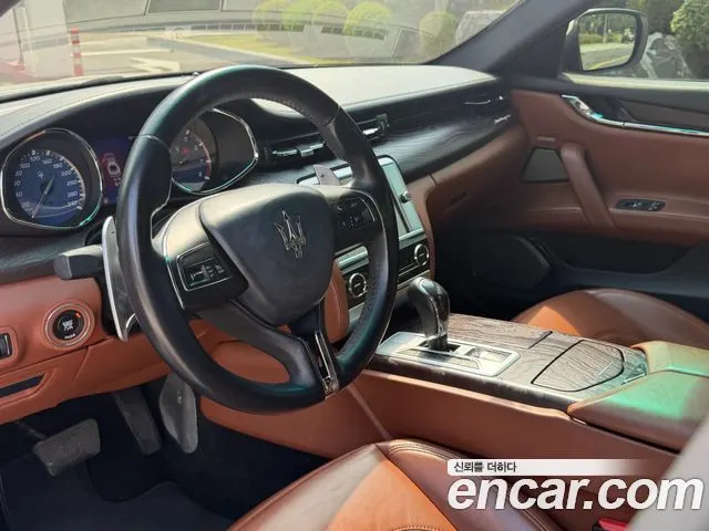 MASERATI QUATTROPORTE 2014 — 55 515 км, белый, Корея — под ключ — фото 7
