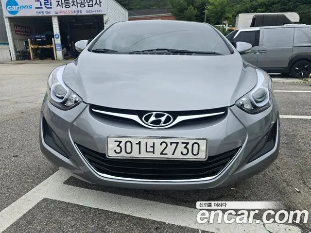 HYUNDAI AVANTE 2015 — 185 000 км, Корея — под ключ — фото 1