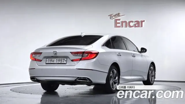 HONDA ACCORD 1 (0 ПОК.) 2018 — 88 307 км, белый, Корея — под ключ — фото 1