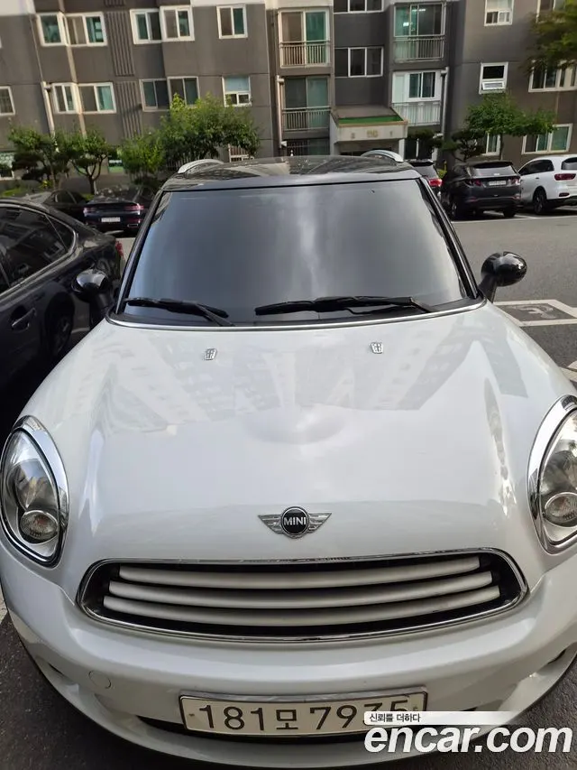 MINI COOPER D COUNTRYMAN 2014 — 150 775 км, белый, Корея — под ключ — фото 4