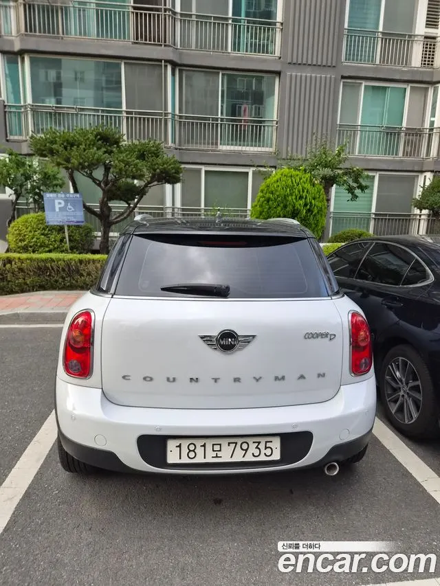 MINI COOPER D COUNTRYMAN 2014 — 150 775 км, белый, Корея — под ключ — фото 7