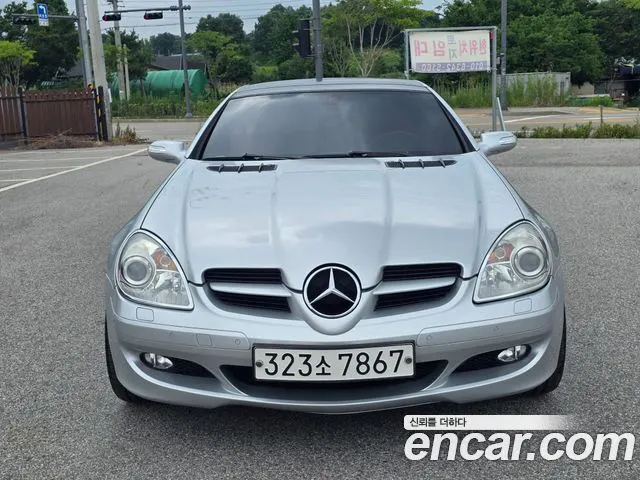 MERCEDES-BENZ SLK-CLASS 2007 — 102 668 км, серебристый, Корея — под ключ — фото 8