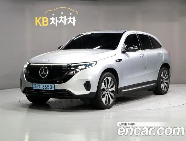 MERCEDES-BENZ EQC N293 2020 — 55 652 км, серебристый, Корея — под ключ — фото 12