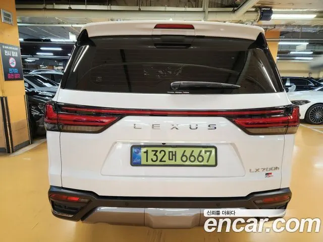 LEXUS LX 2025 — 21 000 км, белый-перламутр, Корея — под ключ — фото 5