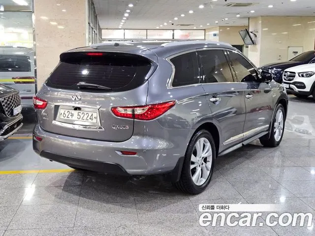 INFINITI QX60 2015 — 136 686 км, серый, Корея — под ключ — фото 4