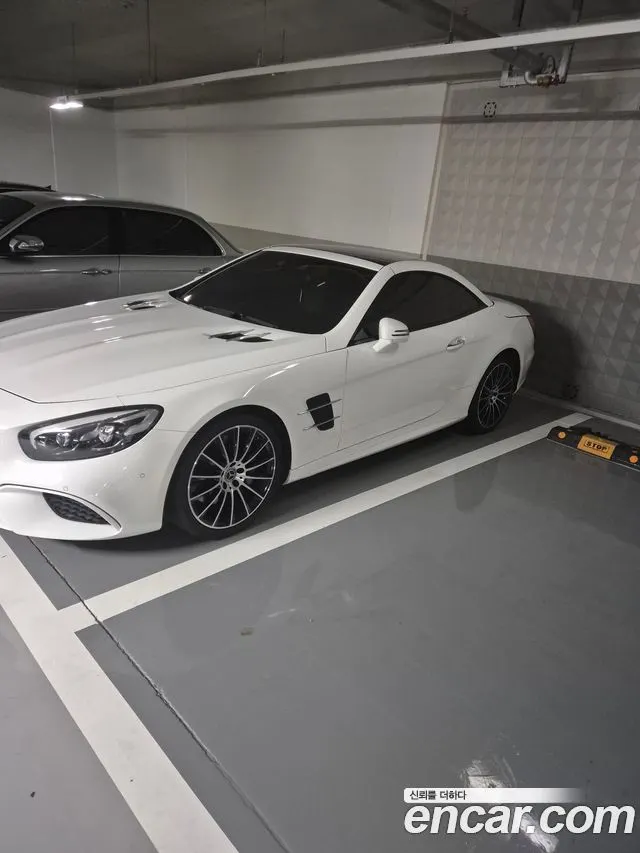 MERCEDES-BENZ SL-CLASS 2019 — 70 000 км, белый, Корея — под ключ — фото 5