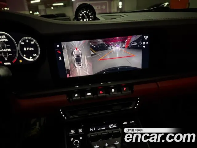 PORSCHE 911 2023 — 18 500 км, чёрный, Корея — под ключ — фото 9