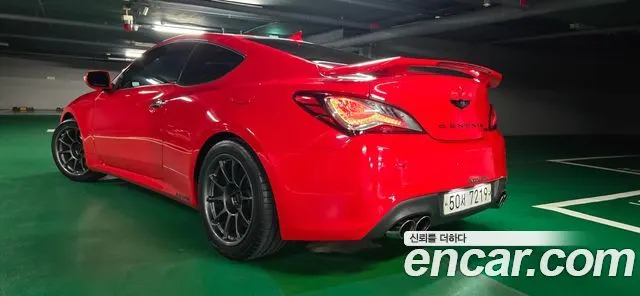 HYUNDAI GENESIS COUPE 2015 — 126 600 км, красный, Корея — под ключ — фото 2