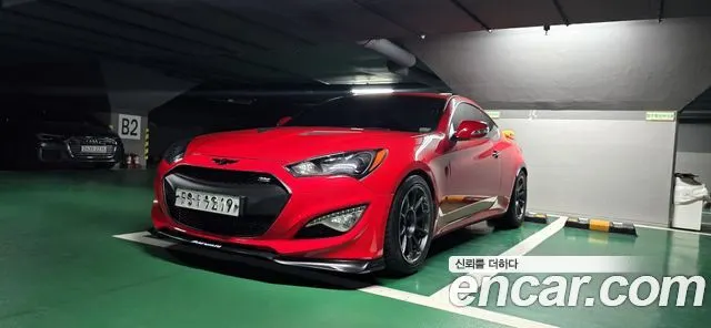 HYUNDAI GENESIS COUPE 2015 — 126 600 км, красный, Корея — под ключ — фото 3