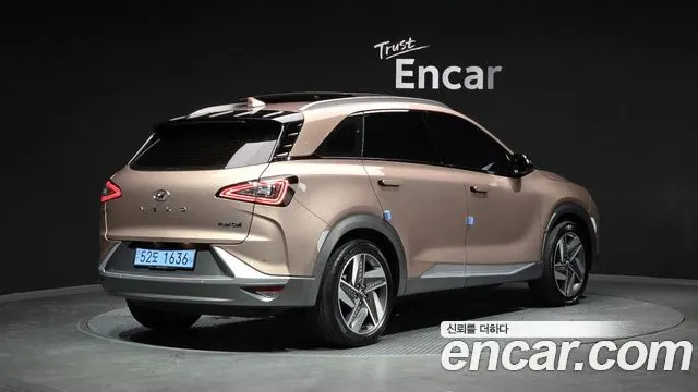 HYUNDAI NEXO 2024 — 34 138 км, светло-золотистый, Корея — под ключ — фото 2