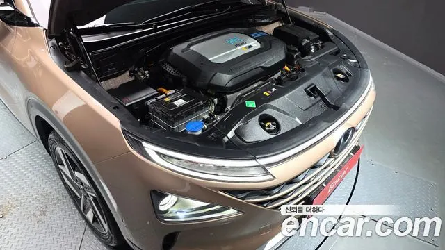 HYUNDAI NEXO 2024 — 34 138 км, светло-золотистый, Корея — под ключ — фото 6