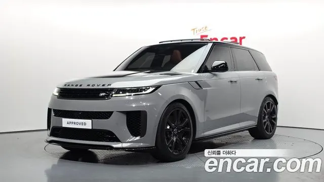 LAND ROVER RANGE ROVER SPORT 2025 — 4 560 км, серебристо-серый, Корея — под ключ — фото 1
