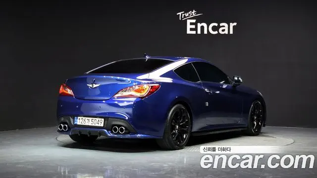 HYUNDAI GENESIS COUPE 2015 — 164 222 км, синий, Корея — под ключ — фото 2