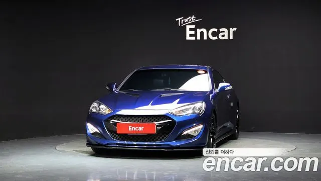 HYUNDAI GENESIS COUPE 2015 — 164 222 км, синий, Корея — под ключ — фото 3