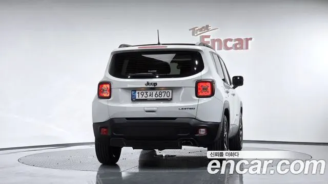 JEEP RENEGADE 2022 — 12 515 км, белый, Корея — под ключ — фото 4