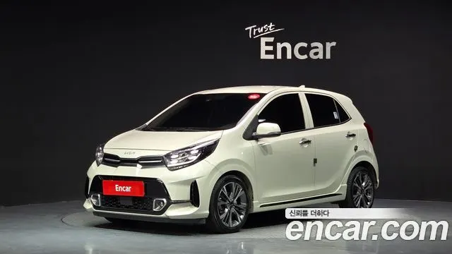 KIA MORNING URBAN 2023 — 37 562 км, белый-перламутр, Корея — под ключ — фото 1