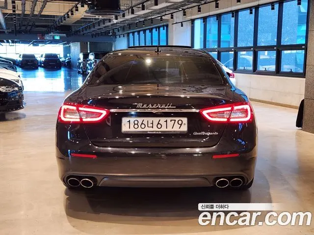MASERATI QUATTROPORTE 2017 — 96 800 км, чёрный, Корея — под ключ — фото 4