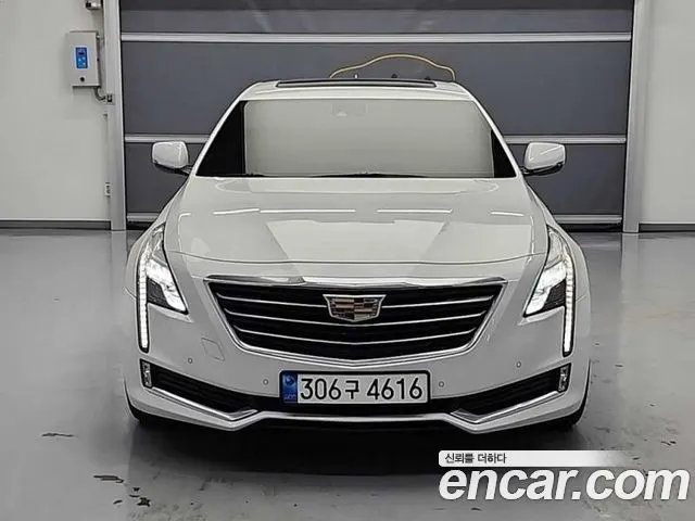 CADILLAC CT6 2018 — 107 489 км, белый, Корея — под ключ — фото 2
