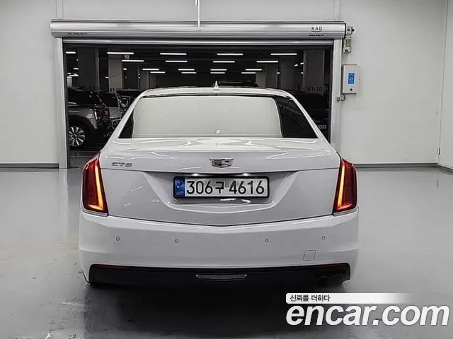 CADILLAC CT6 2018 — 107 489 км, белый, Корея — под ключ — фото 3